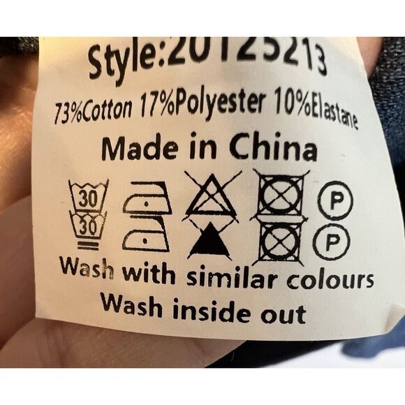 Ichi Ihkate Denim V-Neck Shirt Size Small Western 2026 Season Not In Stores NWT - Picture 7 of 7